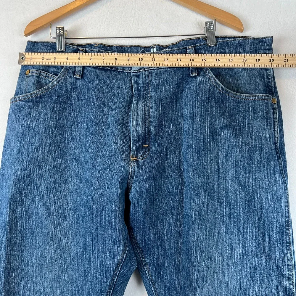 Vintage Wrangler‎ Jeans Mens 42x32 Regular Fit Denim Pants Classic Relaxed Blue